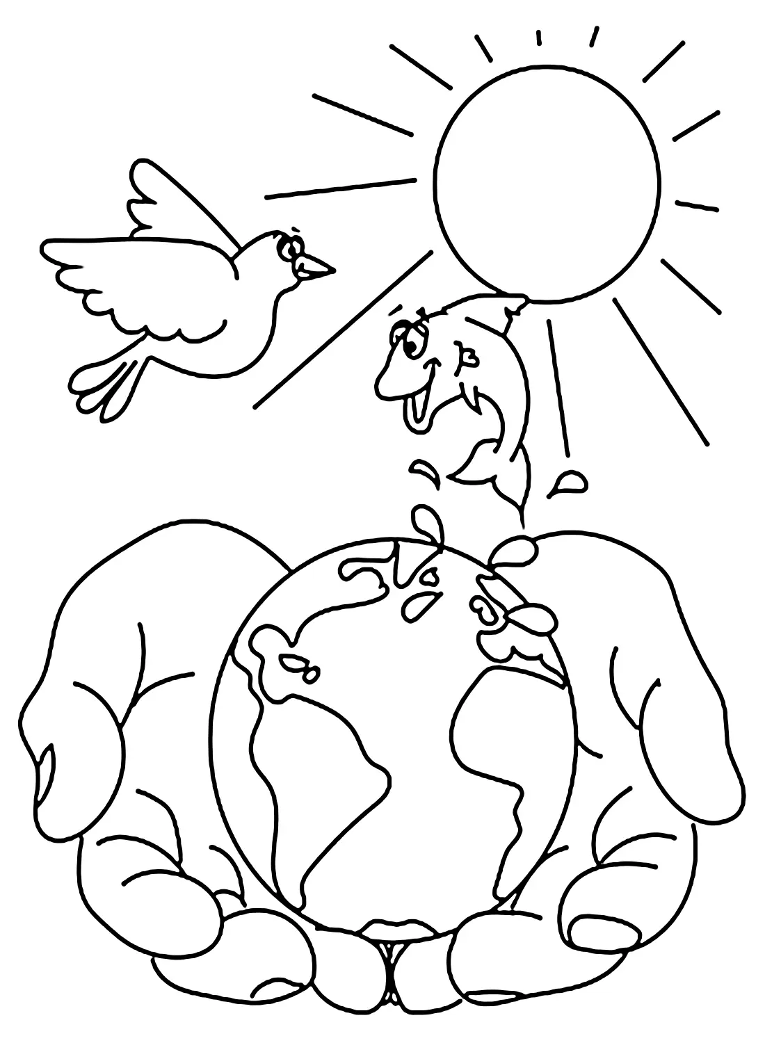 World Environment Day Coloring Pages