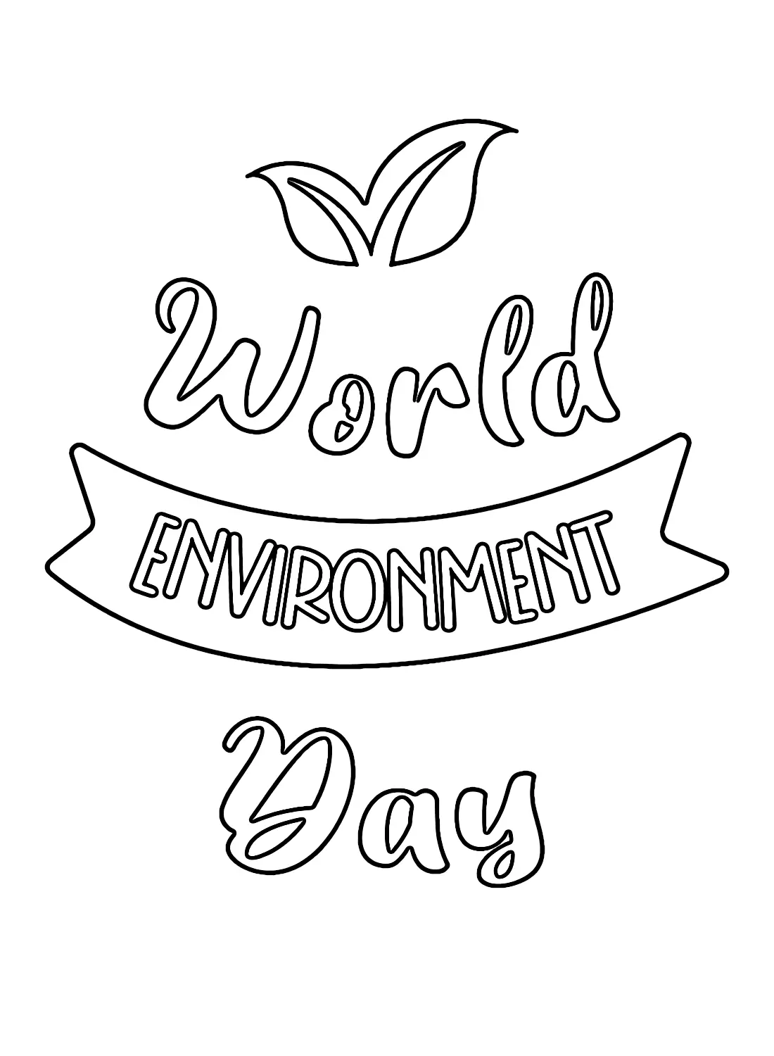 World Environment Day Coloring Pages