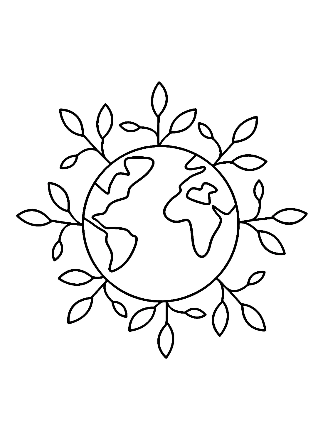 World Environment Day Coloring Pages