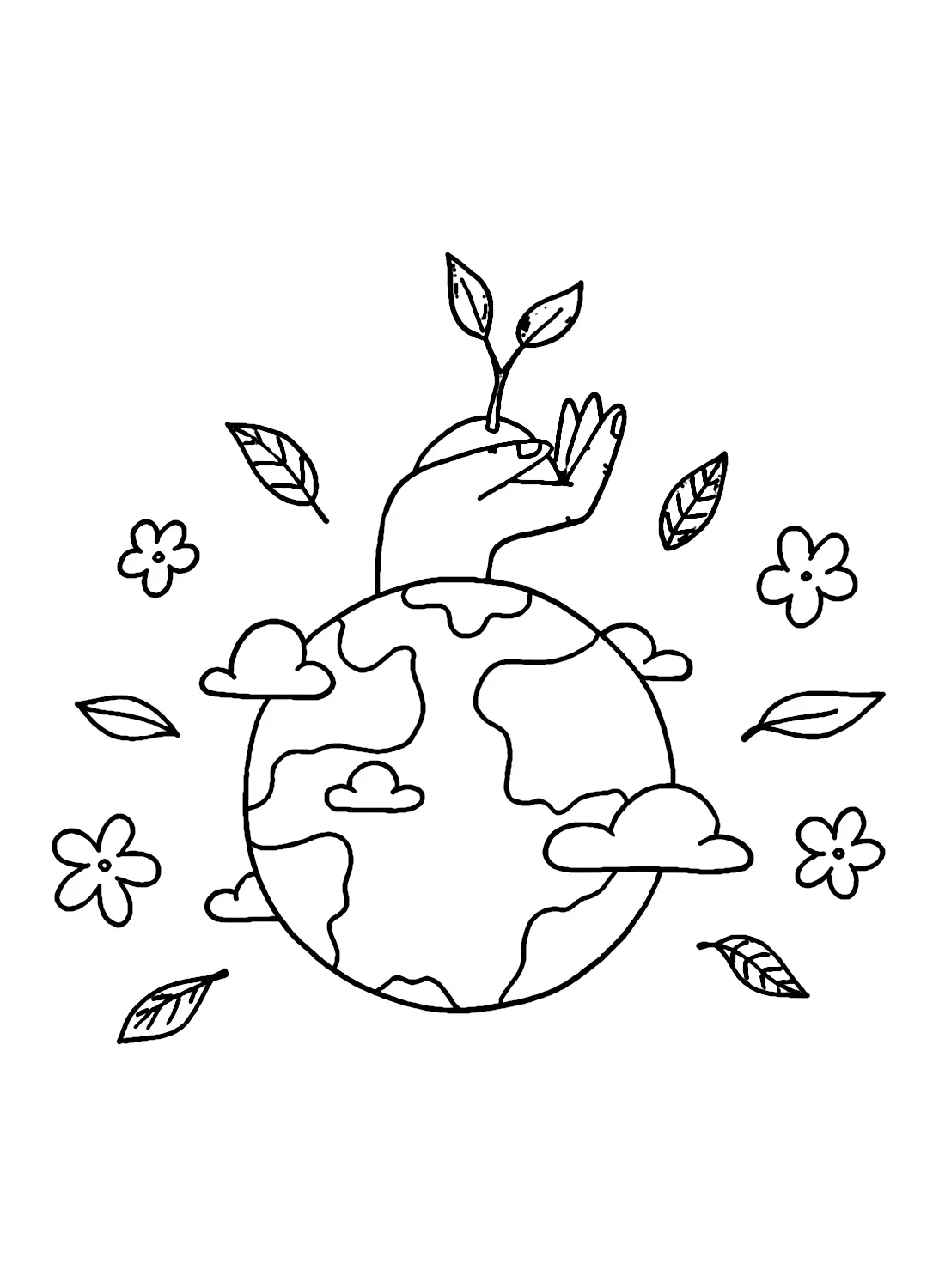 World Environment Day Coloring Pages