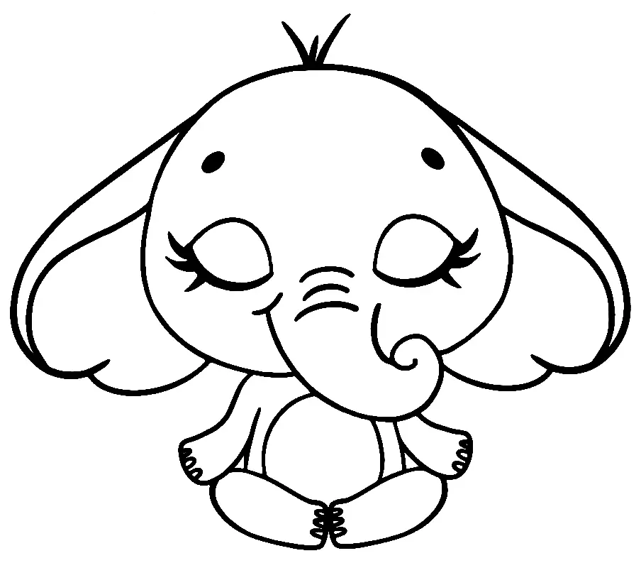 Yoga Coloring Pages