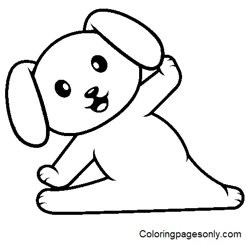 Yoga Coloring Pages