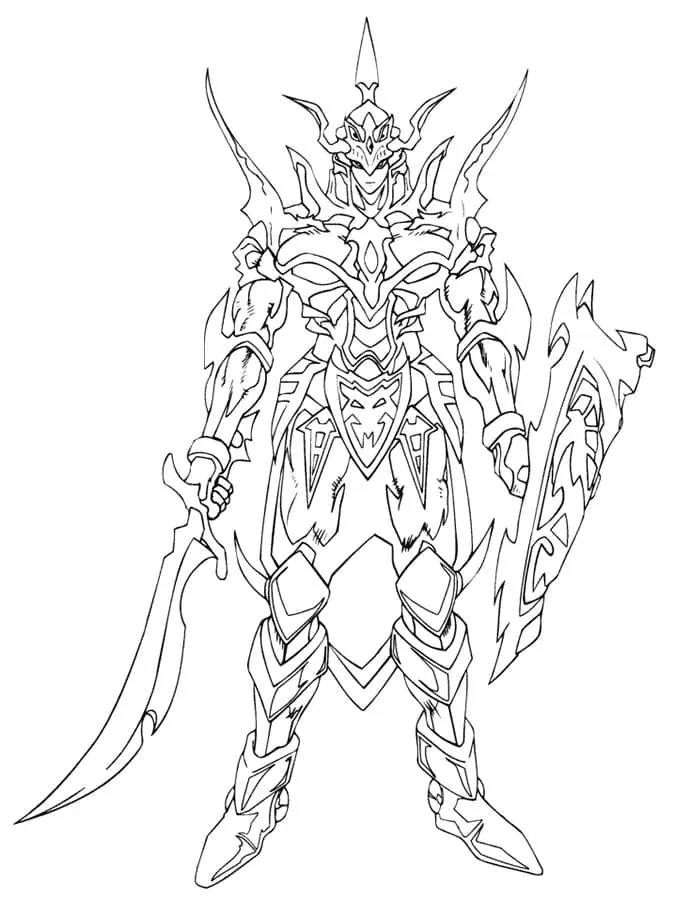Yu Gi Oh Coloring Pages