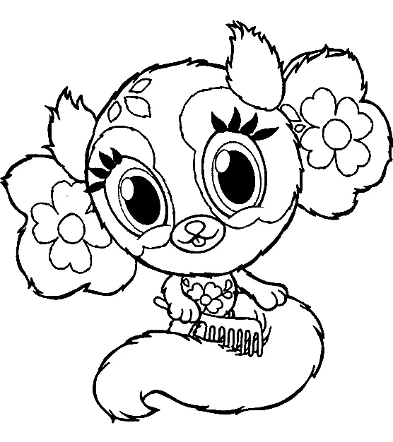 Zoobles Coloring Pages