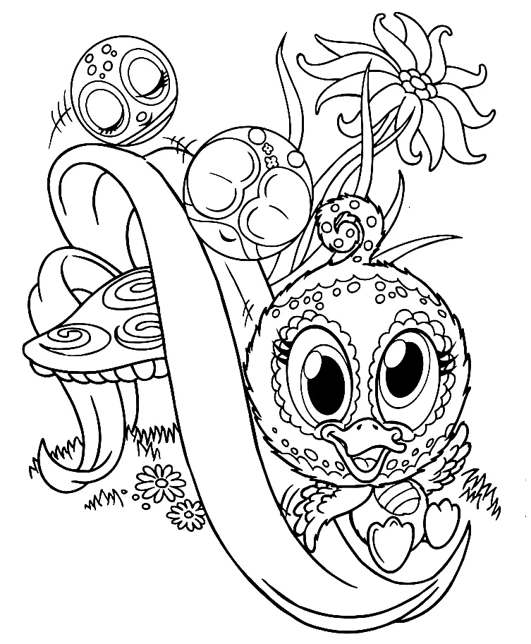 Zoobles Coloring Pages